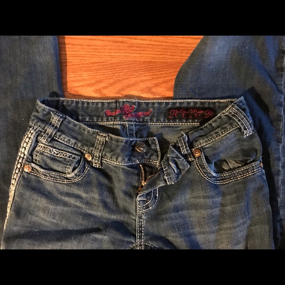 Rock and roll cowgirl jeans 27x36